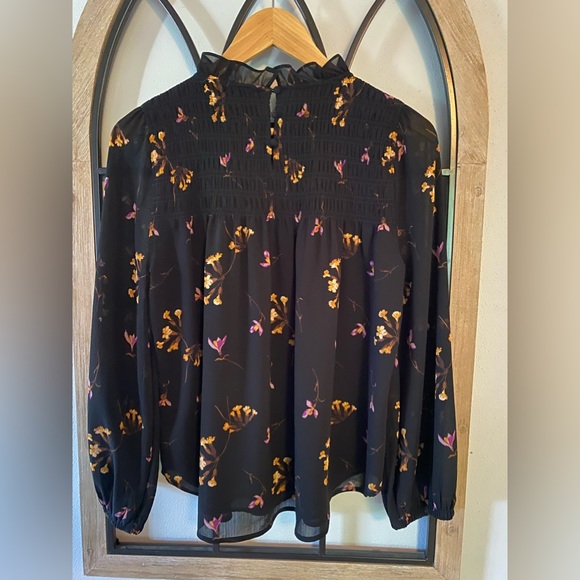 Madewell Floral Long Sleeve Top- NWT Small - Picture 3 of 3